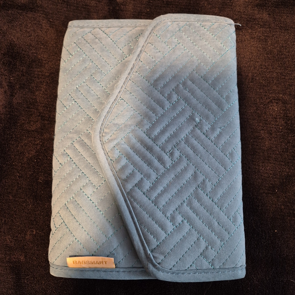 ​Bagsmart Large Foldable Toiletry Clutch - Teal